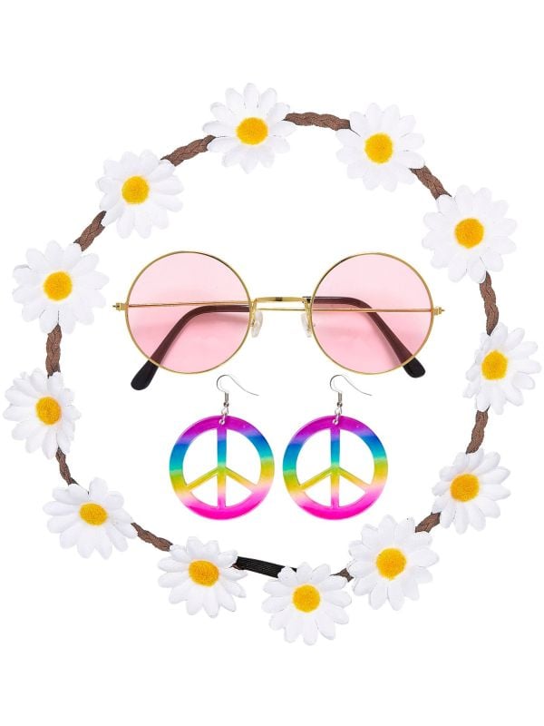 Hippie accessoires set