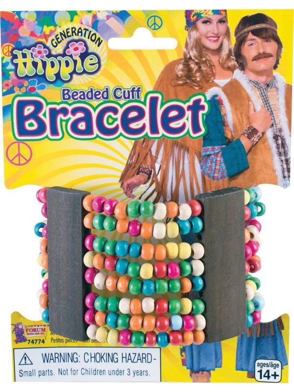 Hippie armband met kraaltjes main product photo