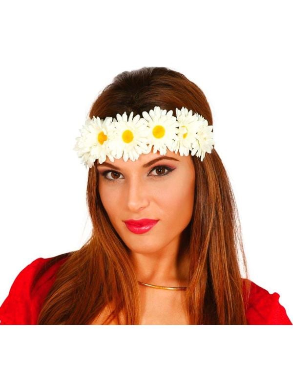 Hippie bloemen haarband