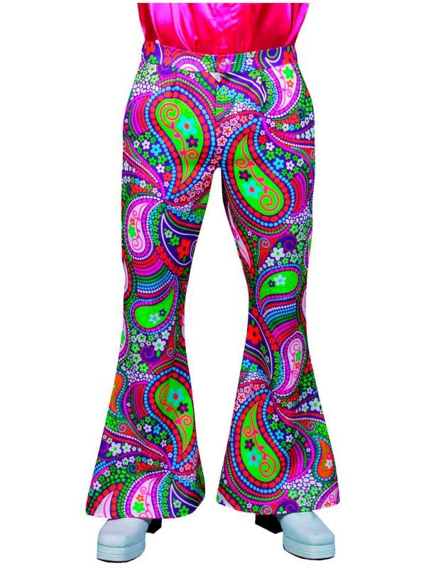 Hippie broek man/ vrouw gekleurd main product photo