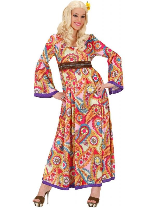 Hippie lange jurk