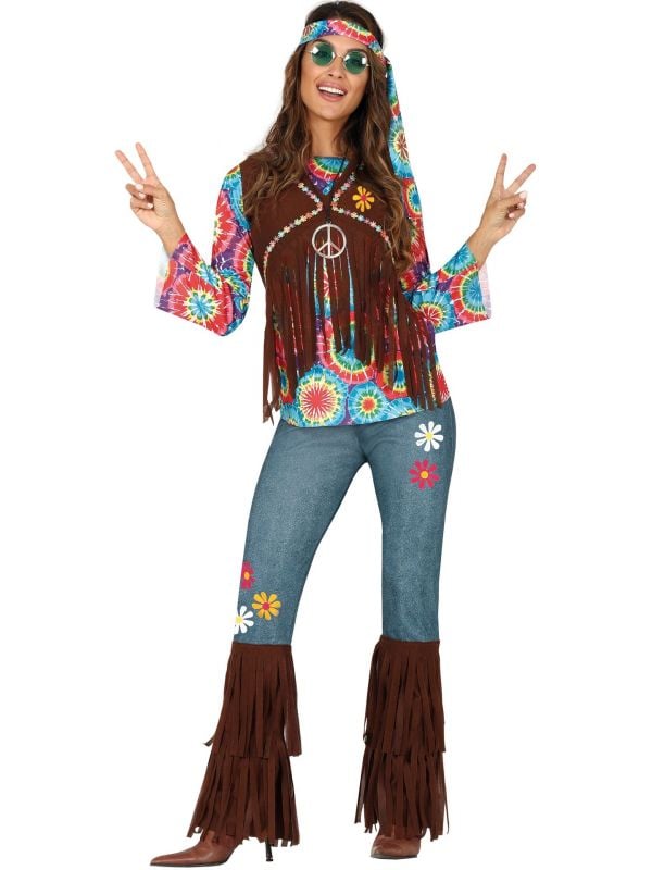 Hippie outfit met franjes