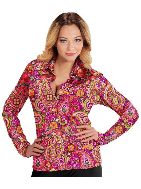 Hippie style blouse vrouwen