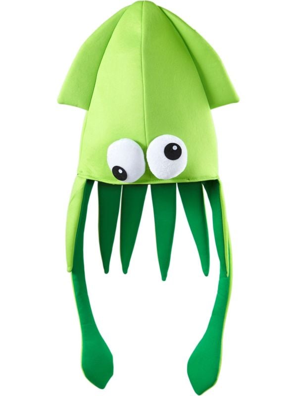 Hoed inktvis groen main product photo