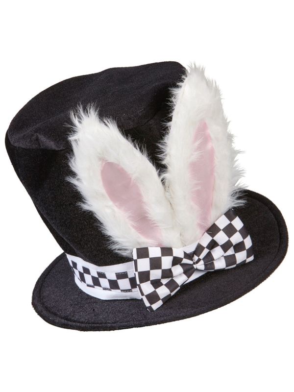 Hoed met konijnenoren Mad Hatter main product photo