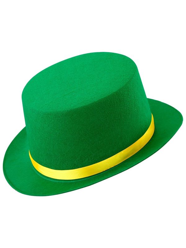 Hoge hoed groen kinderen