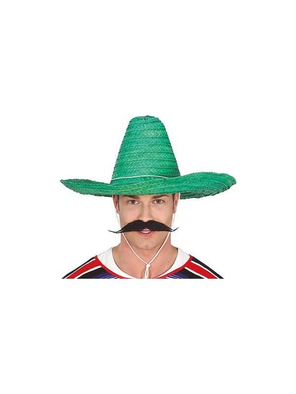 Hoge Mexicaanse sombrero groen