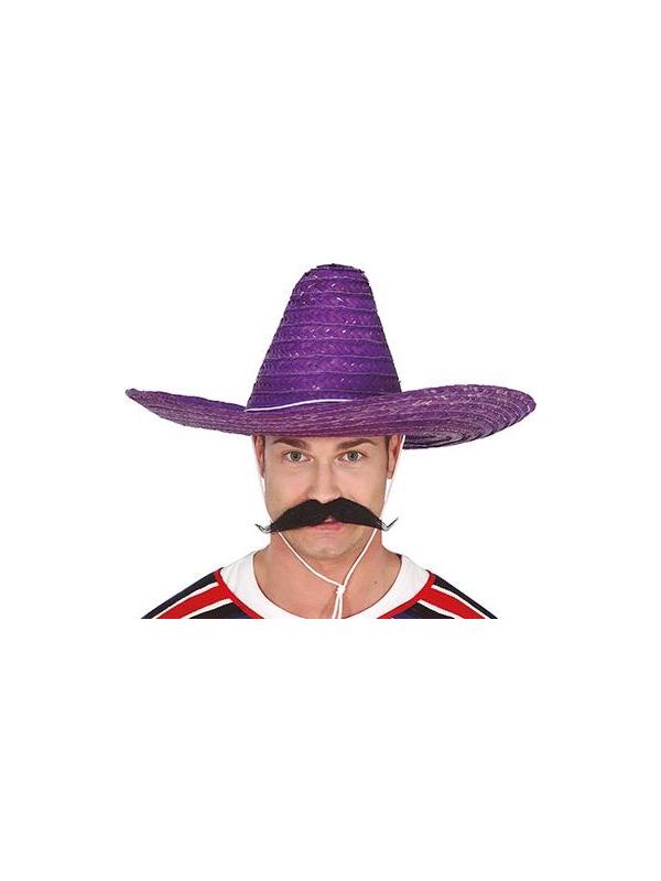 Hoge Mexicaanse sombrero paars main product photo