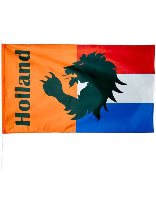 Holland vlag oranje supporters