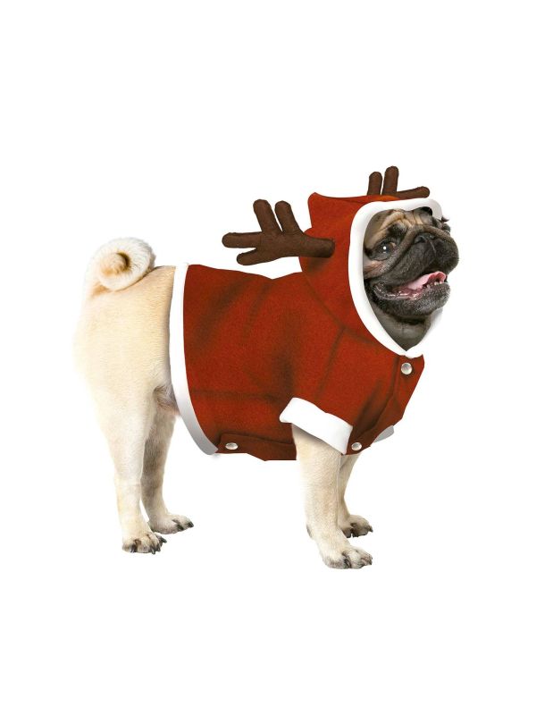 Honden kerstkostuum rendier main product photo