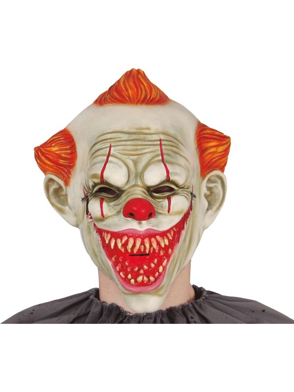 Horror clown masker latex halloween main product photo