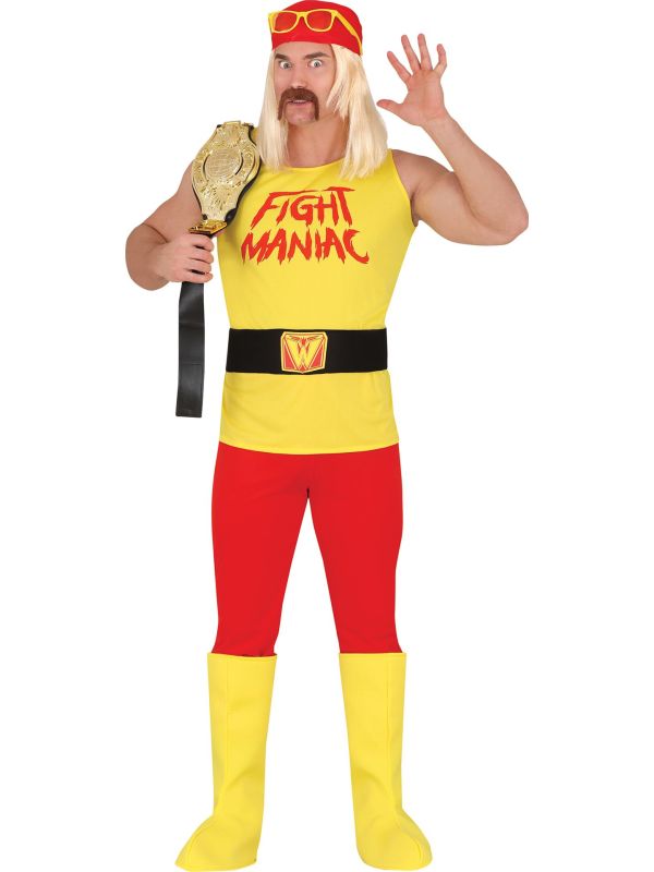 Hulk Hogan kostuum heren main product photo