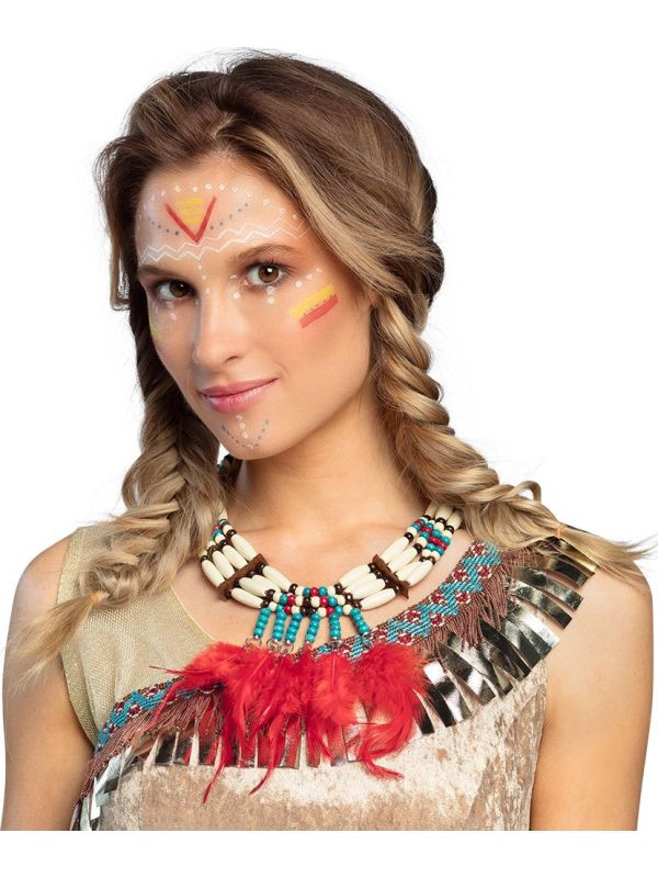 Indianen ketting squaw