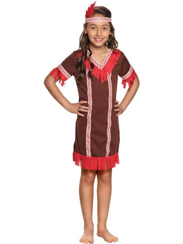 Indianen meisje outfit