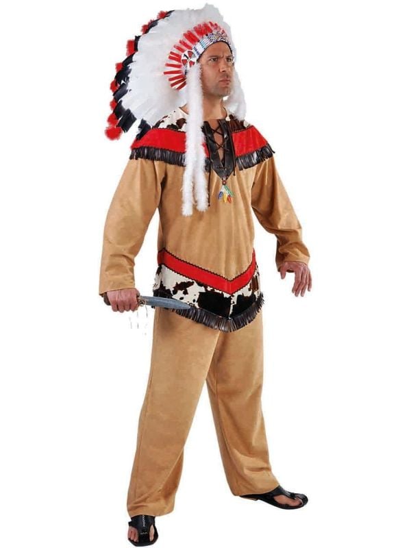 Indianen pak bruin man main product photo