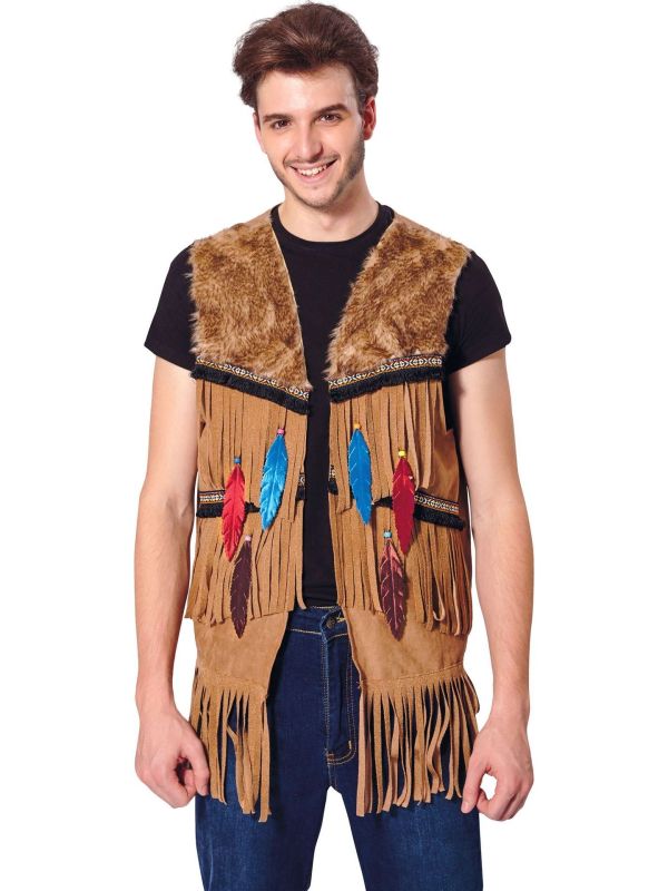 Indianen vest man main product photo