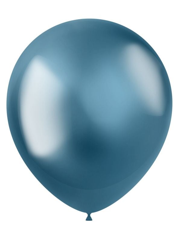 Intens blauwe ballonnen