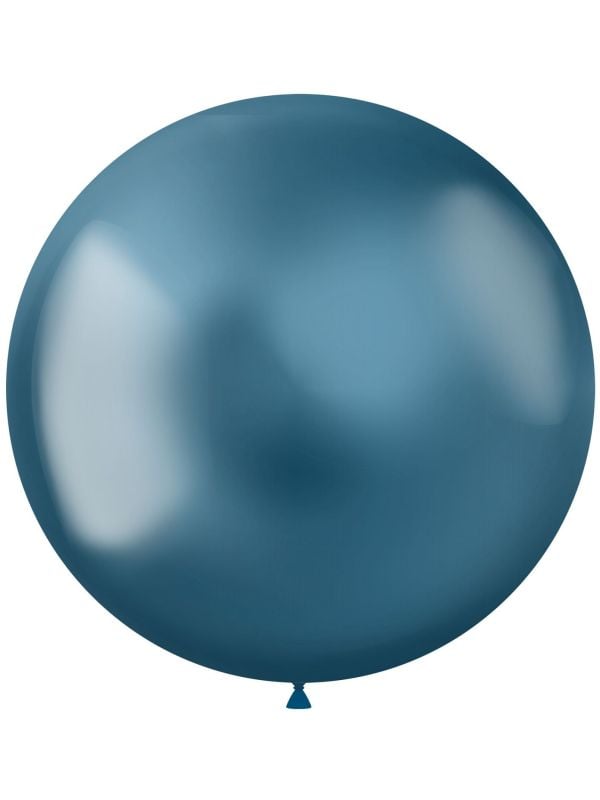 Intenst blauwe ballonnen groot