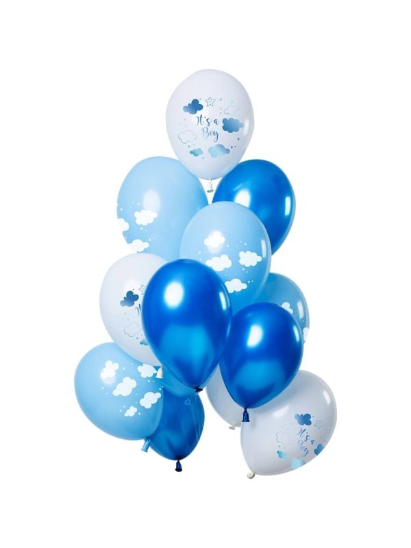 It's a boy blauwe ballonnen 12 stuks