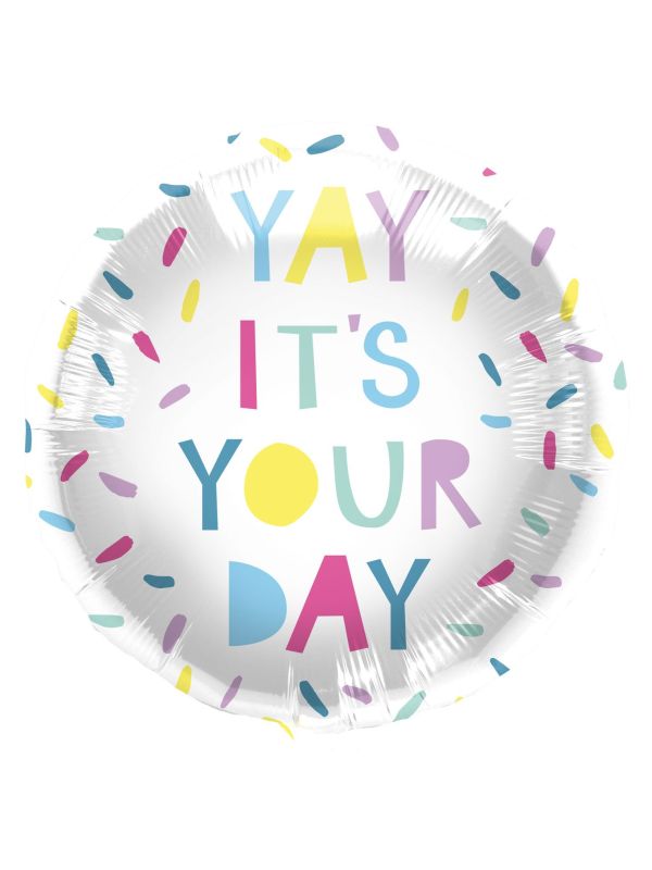 It's your Day Birthday folieballon main product photo