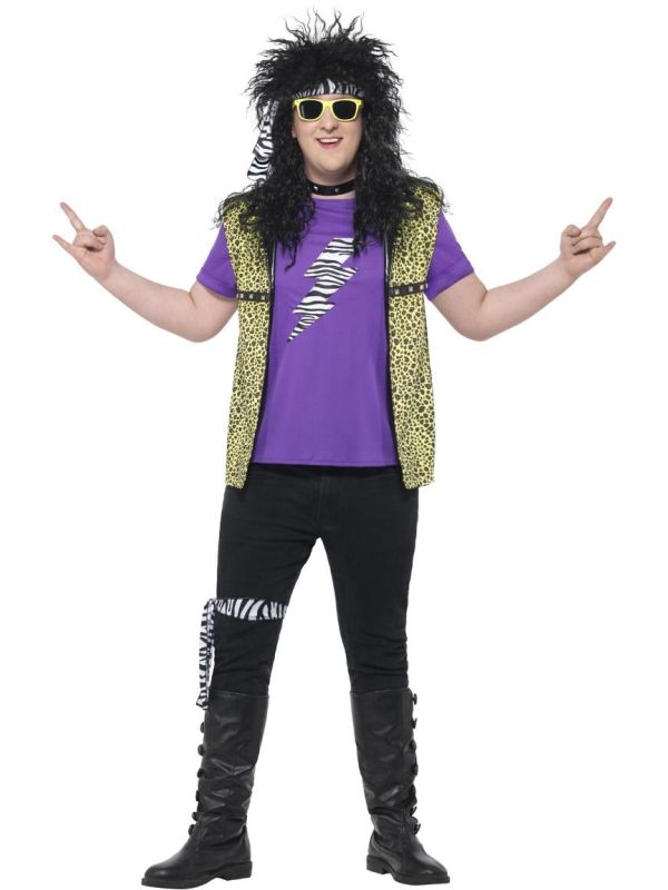 Jaren 80 rockster kostuum main product photo
