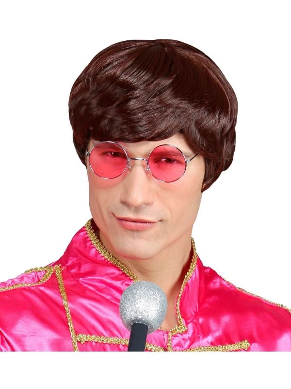 John Lennon pruik heren