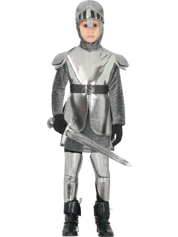 Jonge ridder harnas kostuum