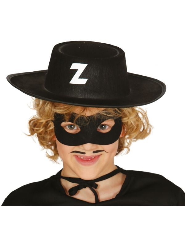 Jonge Zorro hoed met logo