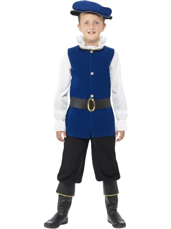 Jongens knecht kostuum middeleeuwen main product photo