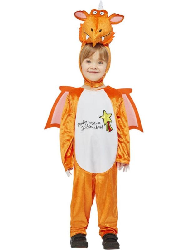 Julia Donaldson Zog Kostuum Kinderen Oranje main product photo