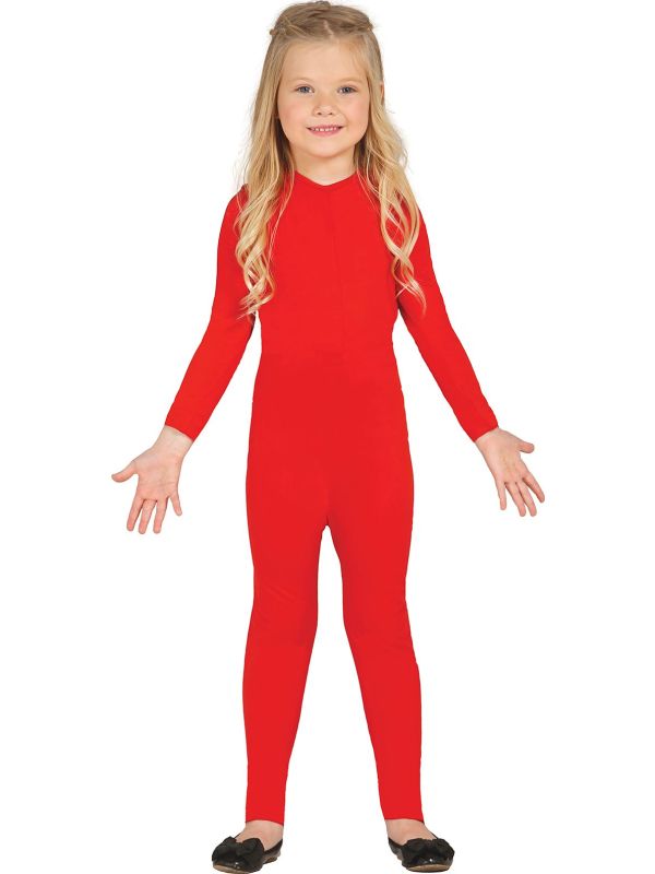 Jumpsuit kind rood