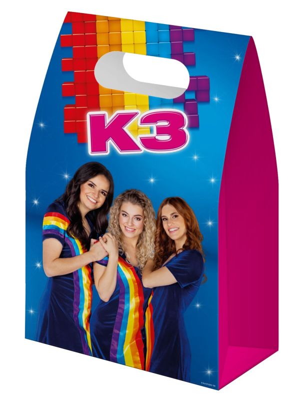 K3 uitdeelzakjes 4 stuks