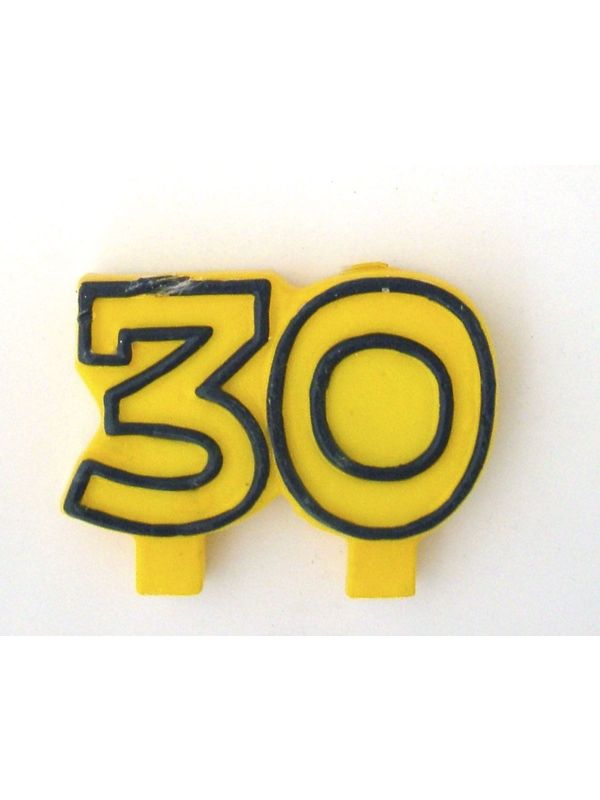 Kaars verjaardag 30 jaar main product photo