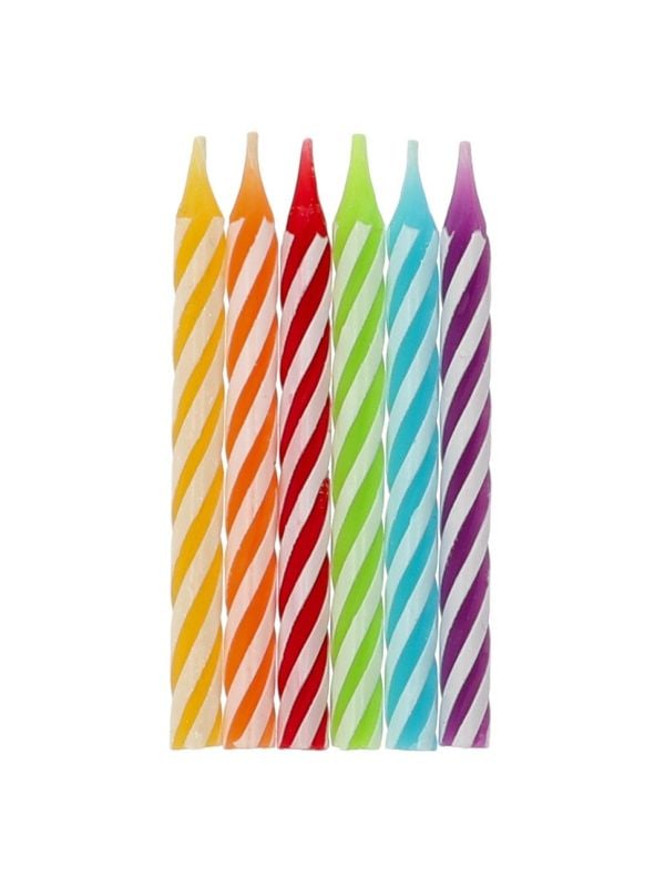 Kaarsjes Regenboog Twist main product photo