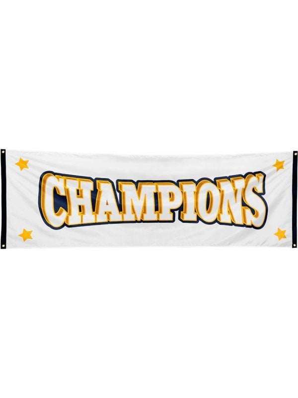 Kampioensfeest banner champions