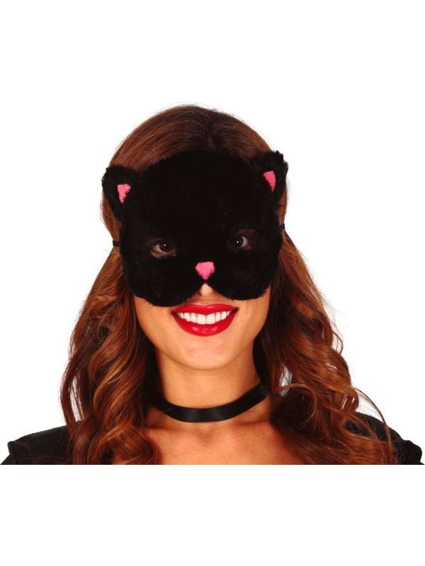 Kat masker pluche