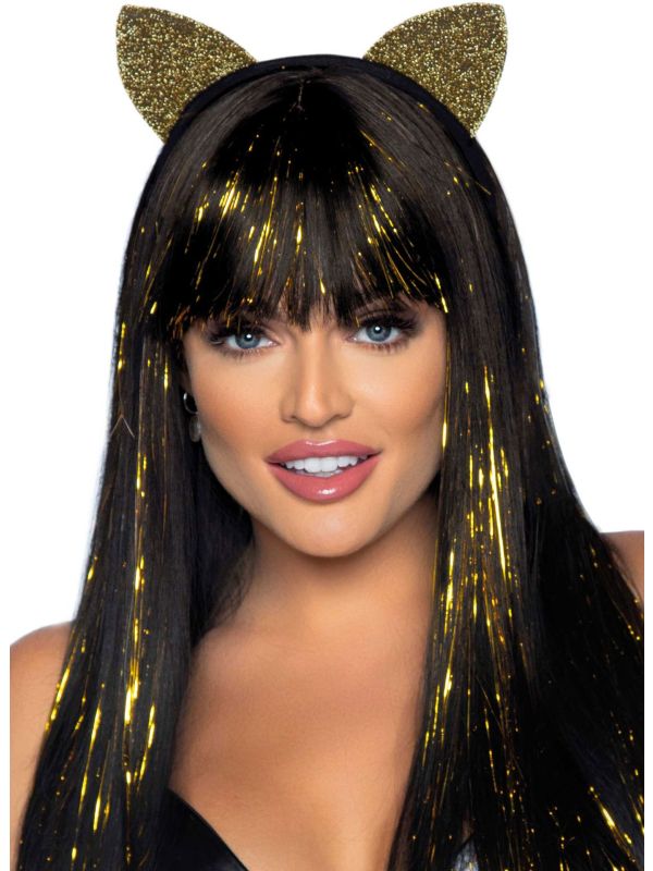 Kattenoortjes goud glitter main product photo