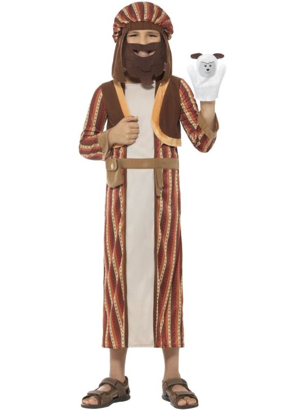 Kerst herder outfit jongens main product photo