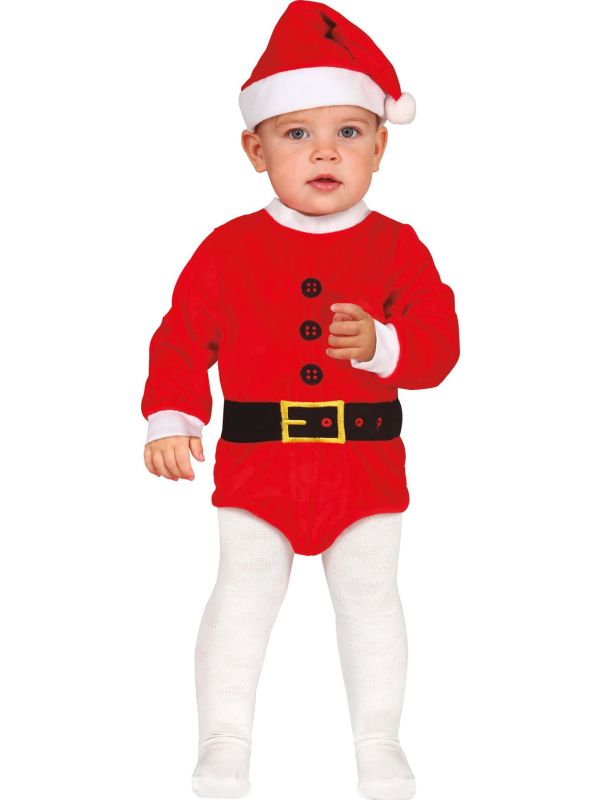 Kerst romper baby kerstman