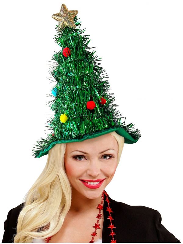Kerstboom hoed groen