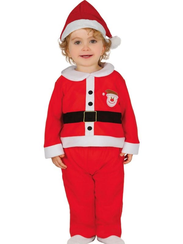 Kerstman baby outfit