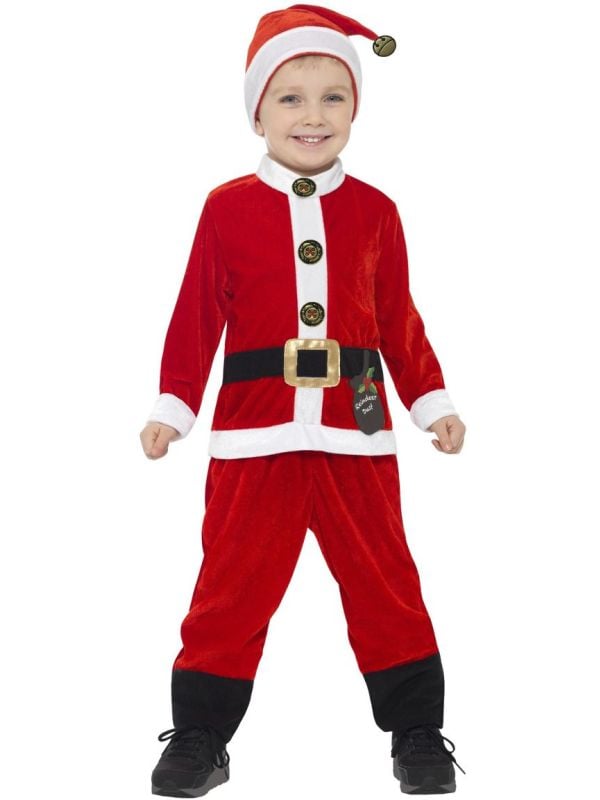 Kerstman outfit kleuters main product photo