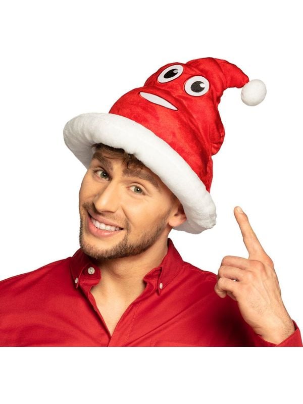 Kerstmuts poep emoji