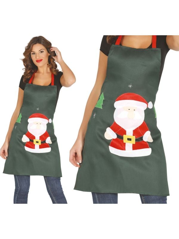 Kerstschort dames groen