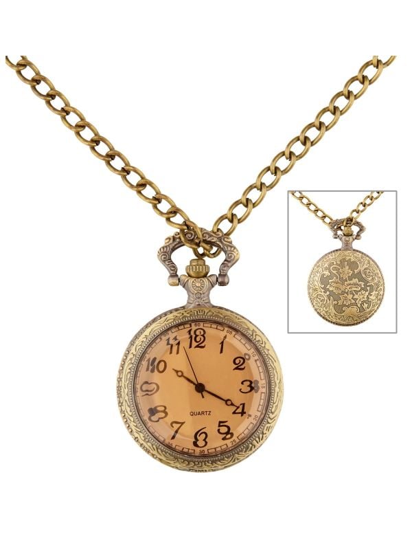 Ketting gouden zakhorloge