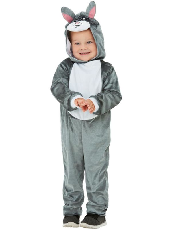 vinger Gemengd Figuur Kinder onesie konijn | Feestkleding.nl