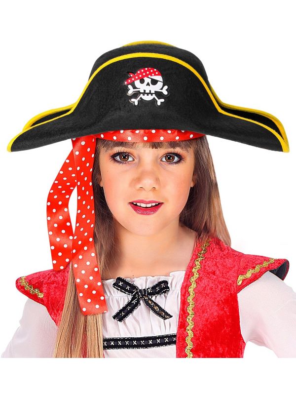Kinderen piratenhoed