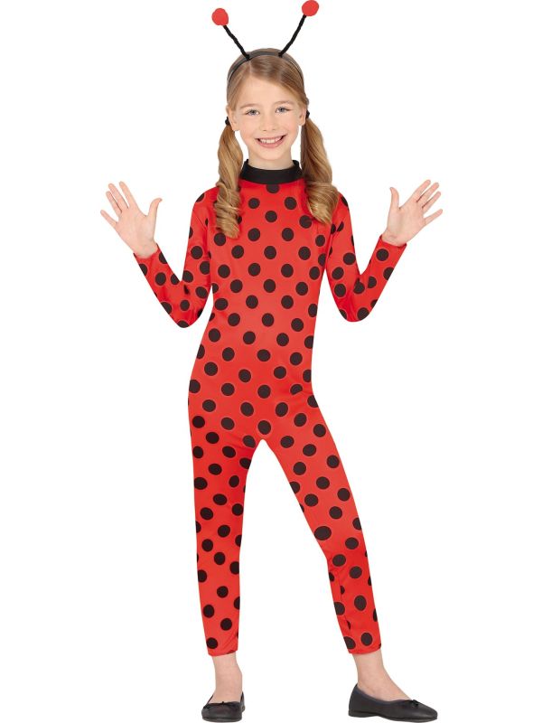 Kinderverkleedpak Lieveheersbeestje Rood/Zwart main product photo