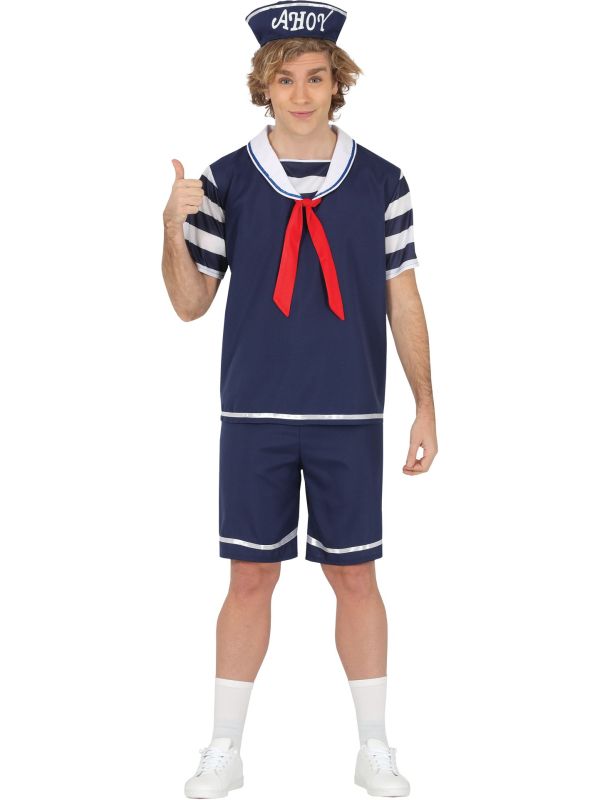 Klassiek matroos kostuum mannen main product photo
