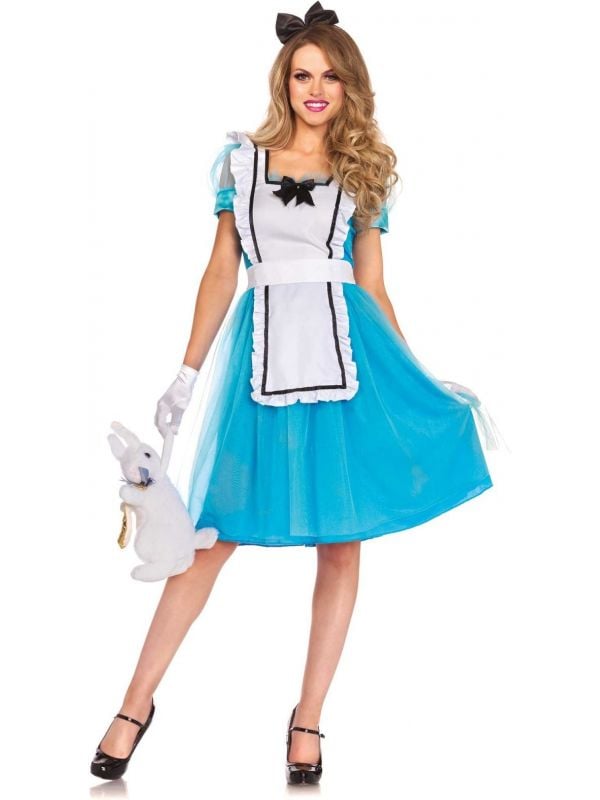 Klassieke Alice in Wonderland outfit